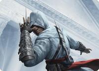 Altair Ibn-La'Ahad Art Card, Art Series: Universes Beyond: Assassin's Creed