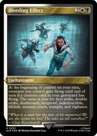 Bleeding Effect (Foil Etched), Universes Beyond: Assassin's Creed