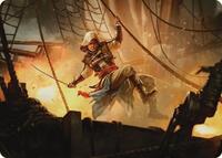 Edward Kenway Art Card, Art Series: Universes Beyond: Assassin's Creed