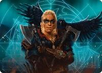 Eivor, Wolf-Kissed Art Card, Art Series: Universes Beyond: Assassin's Creed