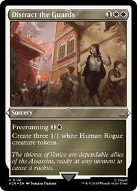 Distract the Guards (Foil Etched), Universes Beyond: Assassin's Creed