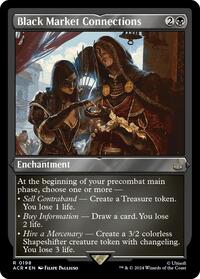 Black Market Connections (Foil Etched), Universes Beyond: Assassin's Creed