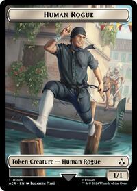 Human Rogue Token, Universes Beyond: Assassin's Creed