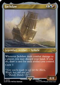 Jackdaw (Foil Etched), Universes Beyond: Assassin's Creed