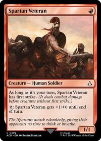 Spartan Veteran, Universes Beyond: Assassin's Creed