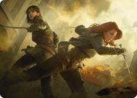 Mary Read and Anne Bonny Art Card, Art Series: Universes Beyond: Assassin's Creed