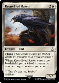 Keen-Eyed Raven, Universes Beyond: Assassin's Creed