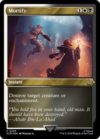 Mortify (Foil Etched), Universes Beyond: Assassin's Creed