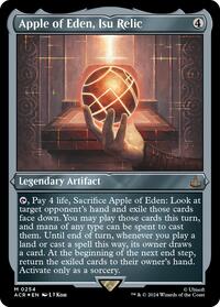 Apple of Eden, Isu Relic (Foil Etched), Universes Beyond: Assassin's Creed