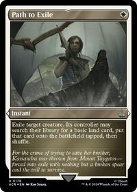 Path to Exile (Foil Etched), Universes Beyond: Assassin's Creed