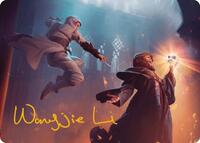 Mortify Art Card (Gold-Stamped Signature), Art Series: Universes Beyond: Assassin's Creed