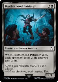 Brotherhood Patriarch, Universes Beyond: Assassin's Creed