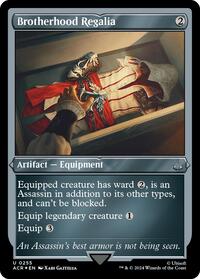 Brotherhood Regalia (Foil Etched), Universes Beyond: Assassin's Creed