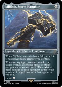 Mjolnir, Storm Hammer (Foil Etched), Universes Beyond: Assassin's Creed