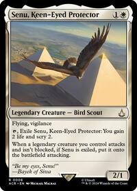 Senu, Keen-Eyed Protector, Universes Beyond: Assassin's Creed