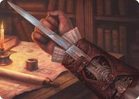 Hidden Blade Art Card, Art Series: Universes Beyond: Assassin's Creed