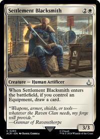 Settlement Blacksmith, Universes Beyond: Assassin's Creed