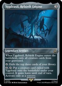 Yggdrasil, Rebirth Engine (Foil Etched), Universes Beyond: Assassin's Creed