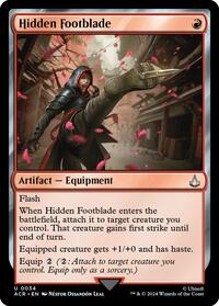 Hidden Footblade, Universes Beyond: Assassin's Creed