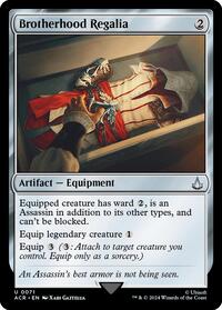 Brotherhood Regalia, Universes Beyond: Assassin's Creed