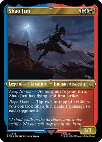 Shao Jun (Foil Etched), Universes Beyond: Assassin's Creed