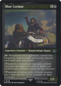 Shay Cormac (Foil Etched), Universes Beyond: Assassin's Creed