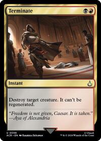 Terminate, Universes Beyond: Assassin's Creed