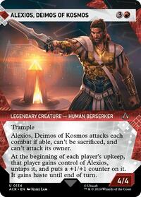 Alexios, Deimos of Kosmos (Showcase), Universes Beyond: Assassin's Creed
