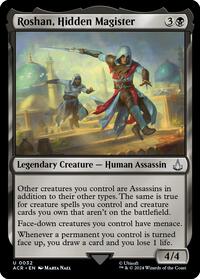 Roshan, Hidden Magister, Universes Beyond: Assassin's Creed
