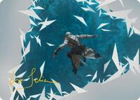 Restart Sequence Art Card (Gold-Stamped Signature), Art Series: Universes Beyond: Assassin's Creed
