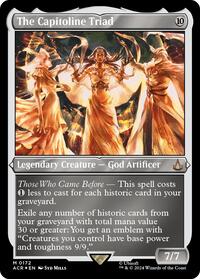 The Capitoline Triad (Foil Etched), Universes Beyond: Assassin's Creed