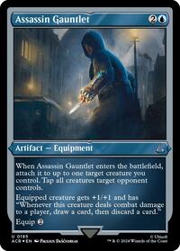 Assassin Gauntlet (Foil Etched), Universes Beyond: Assassin's Creed