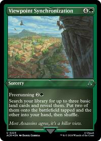 Viewpoint Synchronization (Foil Etched), Universes Beyond: Assassin's Creed