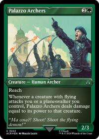 Palazzo Archers (Foil Etched), Universes Beyond: Assassin's Creed