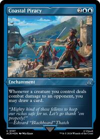 Coastal Piracy (Foil Etched), Universes Beyond: Assassin's Creed