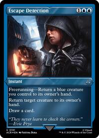 Escape Detection (Foil Etched), Universes Beyond: Assassin's Creed