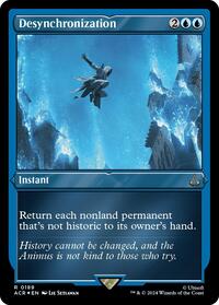 Desynchronization (Foil Etched), Universes Beyond: Assassin's Creed