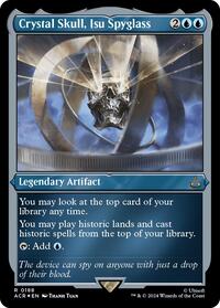 Crystal Skull, Isu Spyglass (Foil Etched), Universes Beyond: Assassin's Creed
