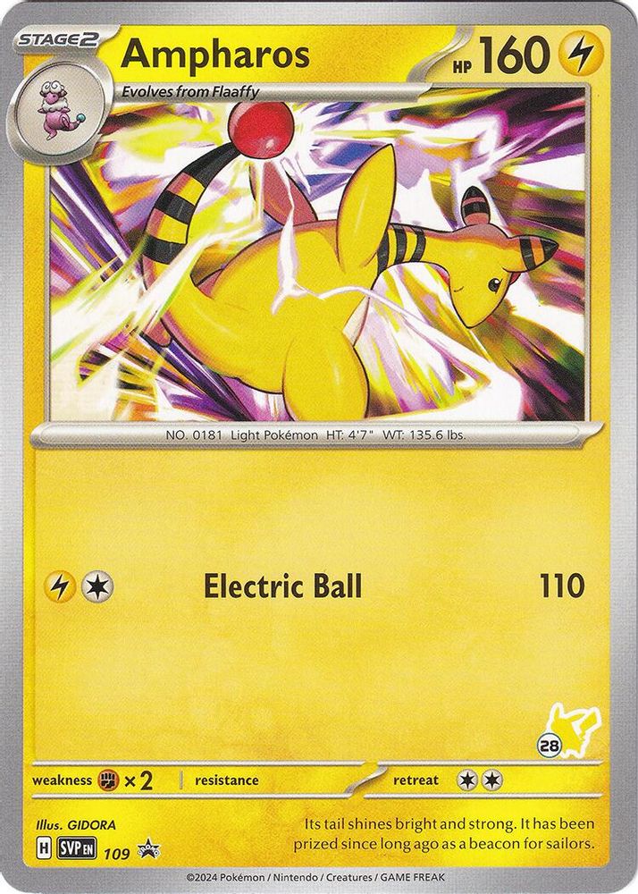 Ampharos - Pikachu 28