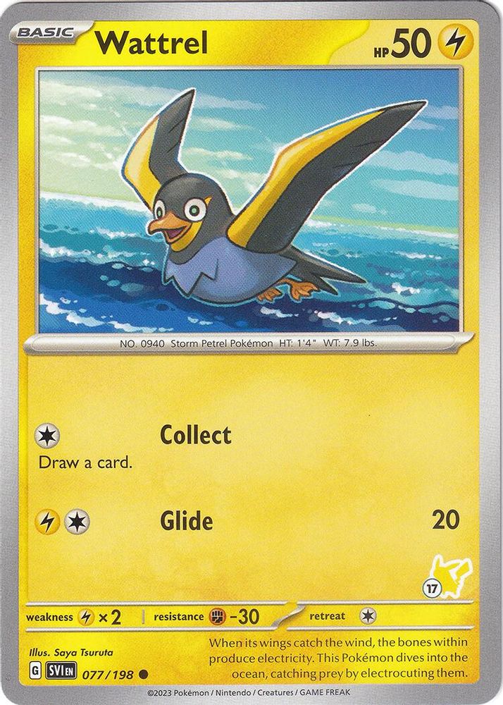 Wattrel - Pikachu 17