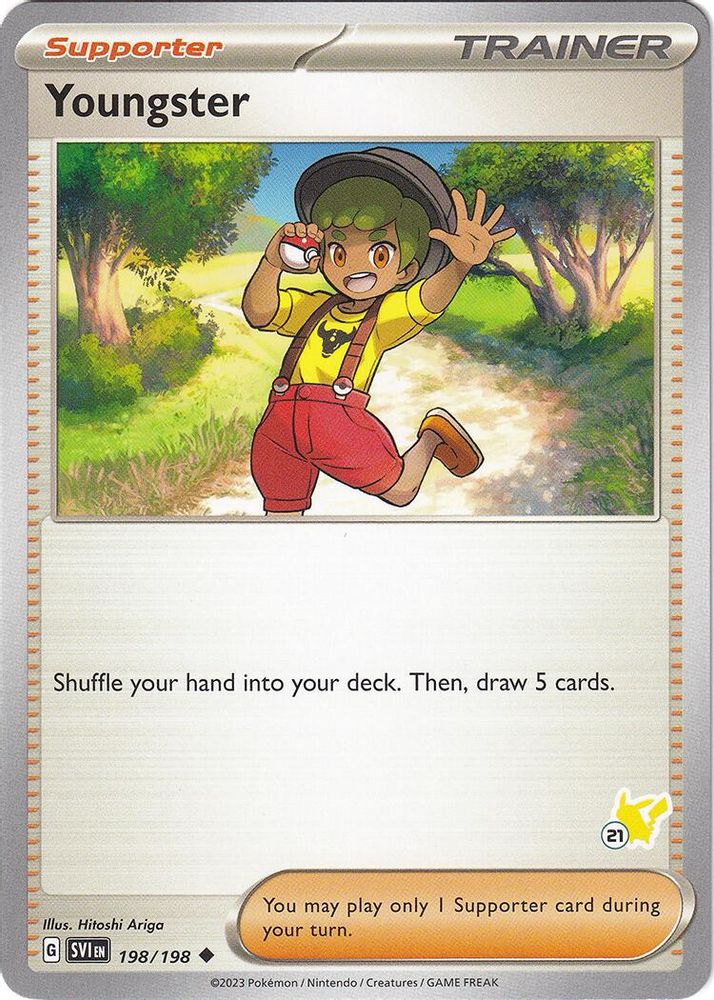 Youngster - Pikachu 21