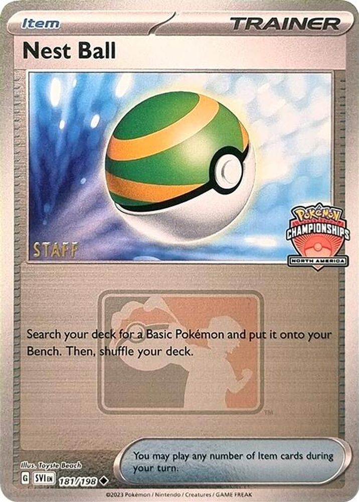 Nest Ball - 181/198 (North America Championships) [Staff]