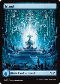 Island (0273) - Full Art, Duskmourn: House of Horror