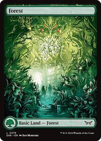 Forest (0276) - Full Art, Duskmourn: House of Horror