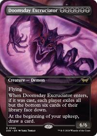 Doomsday Excruciator (Borderless), Duskmourn: House of Horror