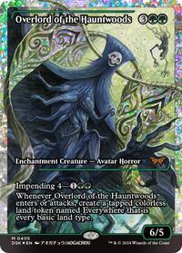 Overlord of the Hauntwoods (Showcase) (Fracture Foil), Duskmourn: House of Horror