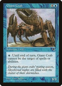 Giant Crab, Tempest