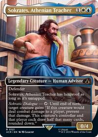 Sokrates, Athenian Teacher (Borderless), Universes Beyond: Assassin's Creed