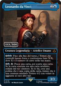 Leonardo da Vinci (Italian) (Serial Numbered), Universes Beyond: Assassin's Creed