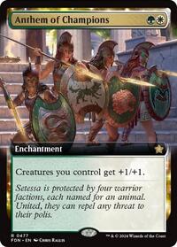 Anthem of Champions (Extended Art), Foundations